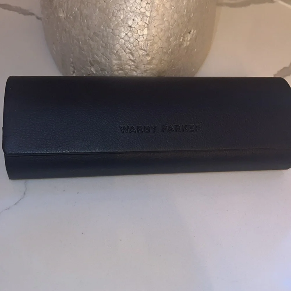 Warby Parker Aubrey Black Glasses N1100 51-19-142 Perfect Condition